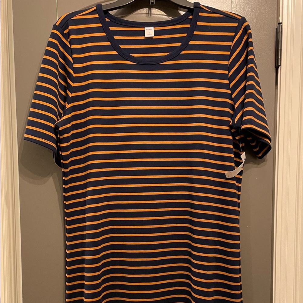 Old Navy stripe dress (NWT) Size L